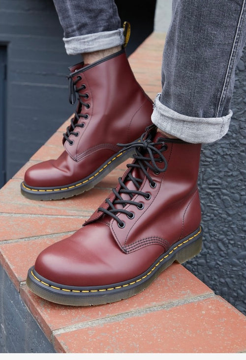 1460 Cherry Red Smooth