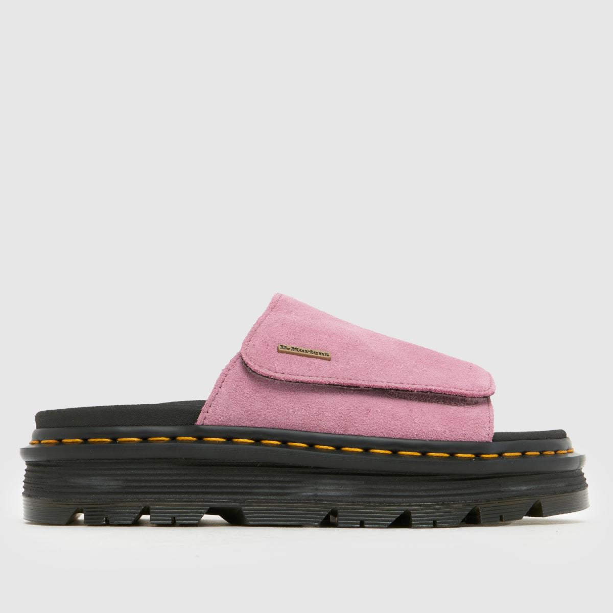 Zebzag Slide in Pale Pink